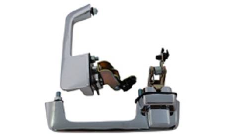 Pair of exterior door handles